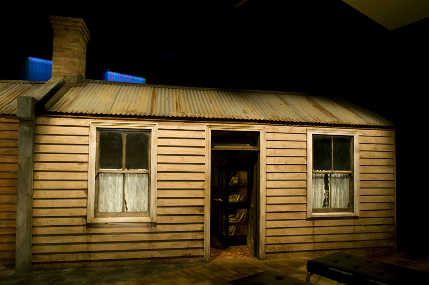 Little Lon display in Melbourne Story exhibition.