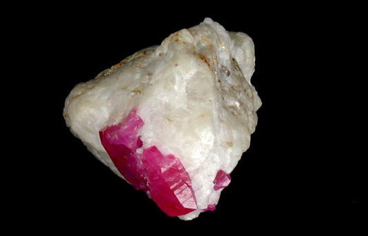 Corundum mineral specimen
