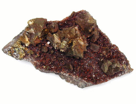 Chalcopyrite specimen