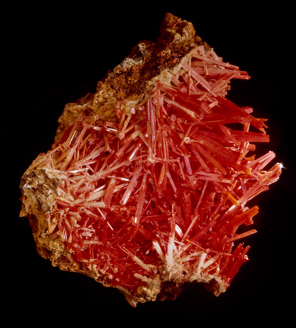 Crocoite mineral specimen
