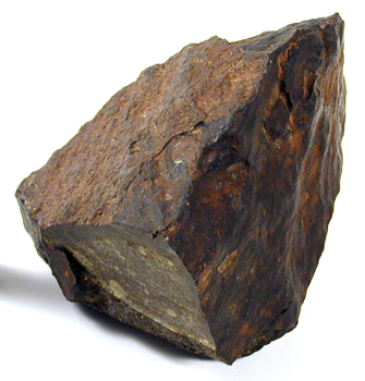 A meteorite fragment