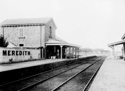 Meredith Railway Station, 1895
