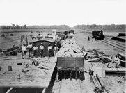 Ex-Geelong and Melbourne Railway steam locomotive no. 36, Toolamba rail yard