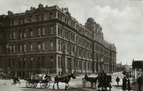 Railway Offices, Spencer Street, Melbourne, circa 1910