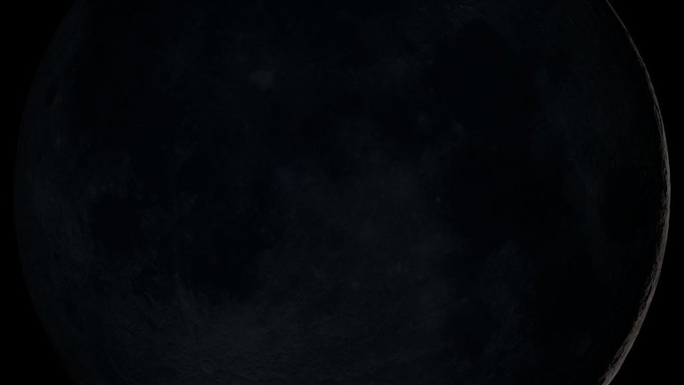 Macro image of the moon