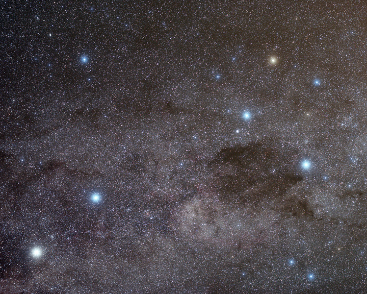 Photograph of the night sky