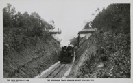Gembrook train approaching Upwey, post-1930