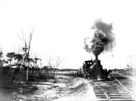 Ballast steam locomotive, Yatpool, 1903
