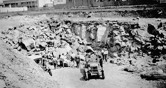 Excavations for the rail line to Albion, Melbourne, circa 1925