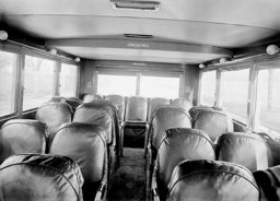 Victorian Railways motor bus interior