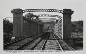 Railway bridge spanning the Murray River at Albury, New South Wales, post-1920