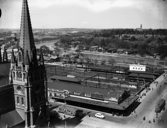 Flinders Street Station and Princes Bridge Station, October 1947