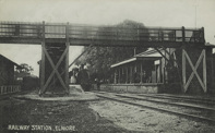 Elmore Railway Station, circa 1910