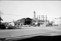 Railway crossing gates, Ballarat, 15 September 1972