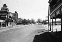 Railway crossing gates, Ballarat, 15 September 1972