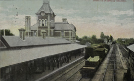 Goods trains, Benalla Railway Station, post-1915
