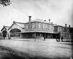 Geelong Railway Station, circa 1875