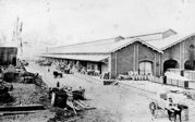 Goods shed