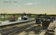 Ouyen Railway Station, circa 1910