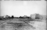 Cressy Railway Station yard