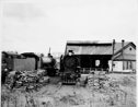 Steam locomotives K 174, A2 910 and D4 277 at Warragul locomotive depot, July 1954