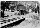 Turntable and water tanks, La La Siding, 1964