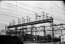 No. 1 signal bridge, Flinders Street Viaduct, before being demolished