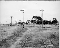 Station yard and remains of Newtown line, Cressy