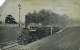 A class steam locomotive no. 828 hauling the Sydney Express, pre-1930