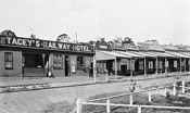 Stacey's Railway Hotel on Main Street, Bunyip, circa 1905