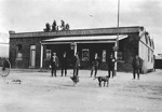 Gardiner's Railway Hotel, Meredith, circa 1920