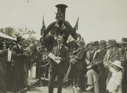 Commissioner Carter opening Red Hill Railway Station, 2 December 1921