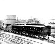 Royal state cars, Spencer Street rail yards, 1880