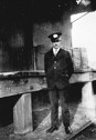 Station master, Minyip Railway Station, circa 1935