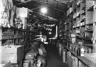 Interior, Spencer Street railway store