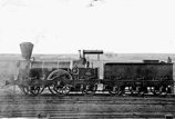 J class steam locomotive no. 10, Spencer Street