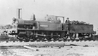 The St Arnaud to Ballarat train, circa 1870-75