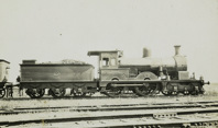 Steam locomotive, circa 1920