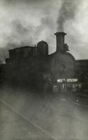 E class steam locomotive no. 498, bound for West Footscray, circa 1920