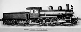 V class steam locomotive no. 499