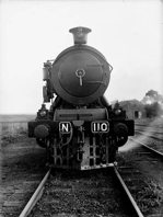N class steam locomotive no. 110