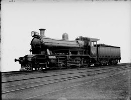 K class steam locomotive no. 105