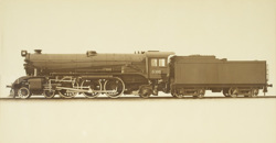 S class locomotive no. 300 with 4-6-2 wheel arrangement operated by Victorian Railways from 1928, constructed at their Newport workshops