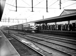 Diesel electric locomotive, Spencer Street Station