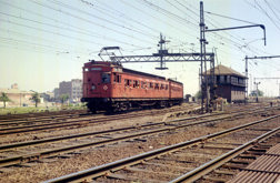 Dogbox carriages between Melbourne and Port Melbourne