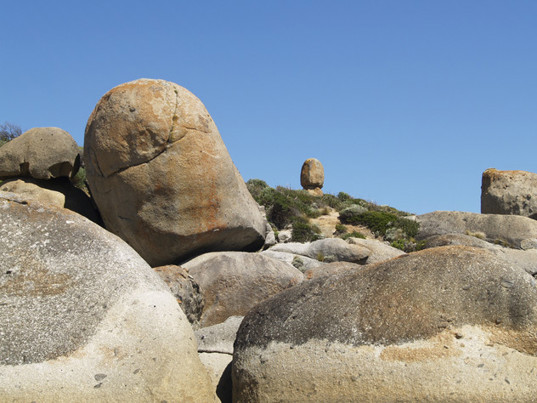 Pile of boulders