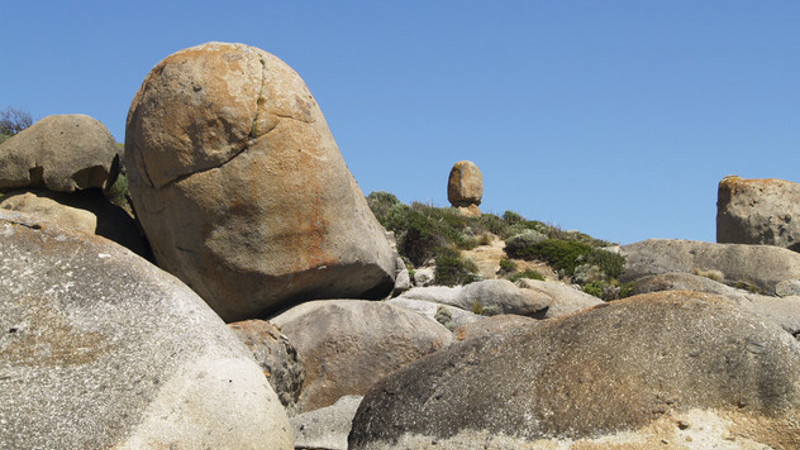 Pile of boulders