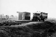 Beetle rail motor, Campbellfield, circa 1954