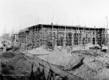 Construction of Jolimont running sheds, 3 June 1914