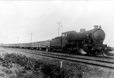 Steam locomotive hauling coal from the State Coal Mine, Wonthaggi, 18 July 1928